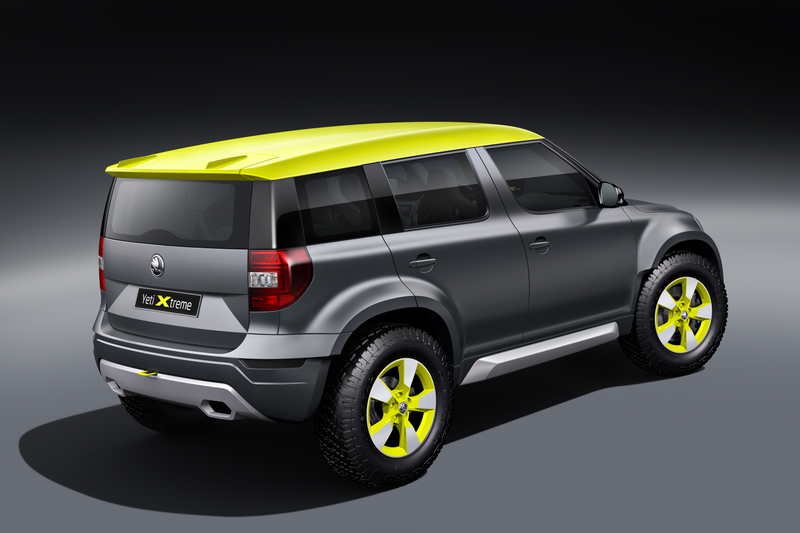 Illustration for article titled Skoda Yeti Xtreme Brings Much-Needed Badassity To Micro SUVs